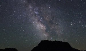 Night Sky Over Idaho's Craters of the Moon