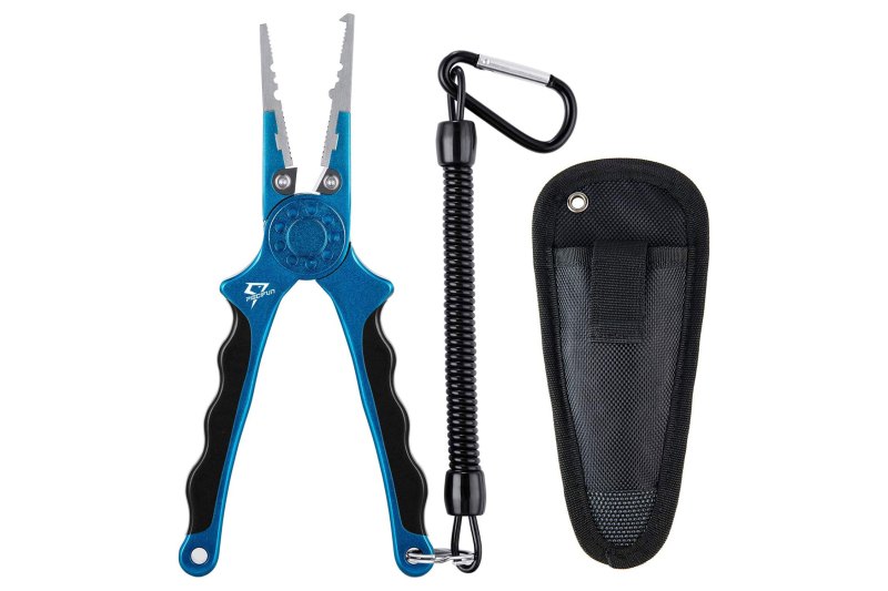 Piscifun Fishing Pliers on a white studio background.