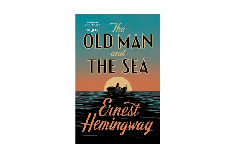 The old man and the sea book.
