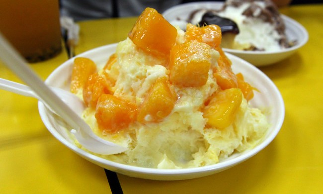 how to make taiwanese shaved ice mango