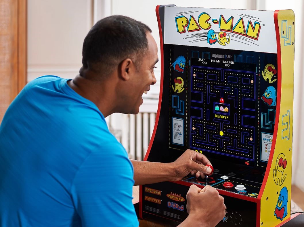 Arcade 1Up Pac-Man Counter Tabletop Arcade Machine & Reviews