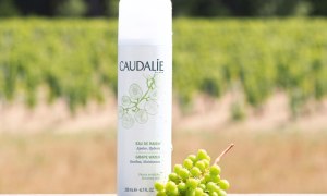 A facial mist at a vineyard.
