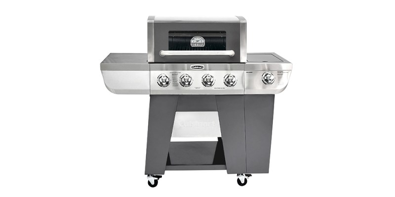 Cuisinart Deluxe Four-Burner Propane Gas Grill 2 on a white background.