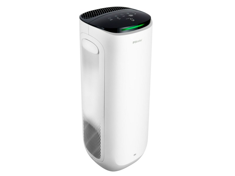 Filtrete Smart Air Purifier side view on white background.