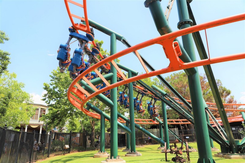 The Steel Lasso at Frontier City.