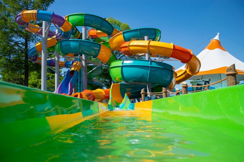 The Banzai Pipeline at Hurricane Harbor Arlington.