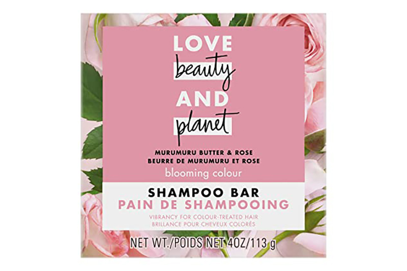 shampoo bar to reduce carbon footprint.