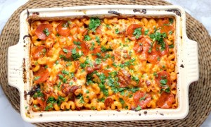 Pizza cassserole.