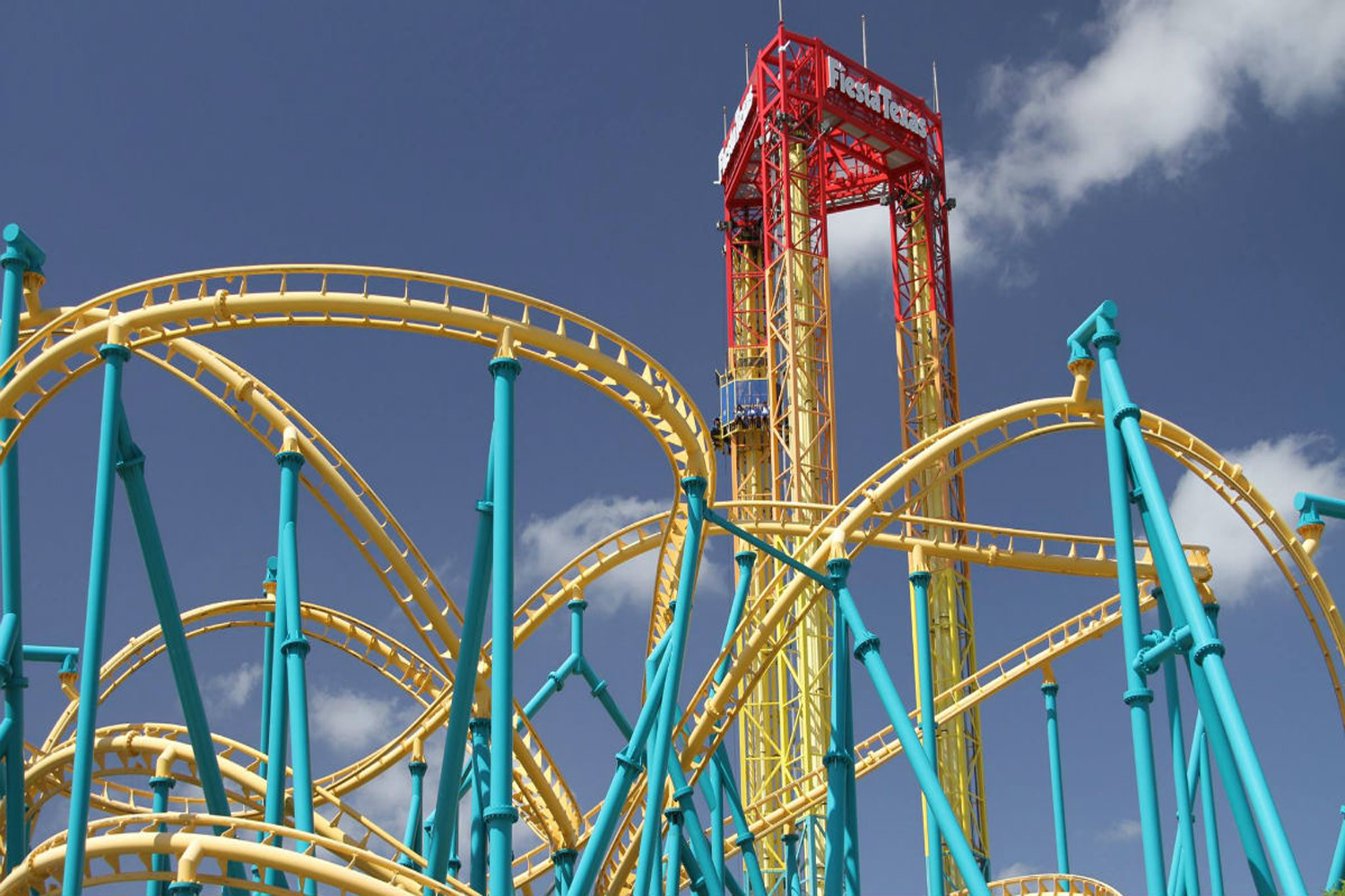 The Scream at Six Flags Fiesta Texas.