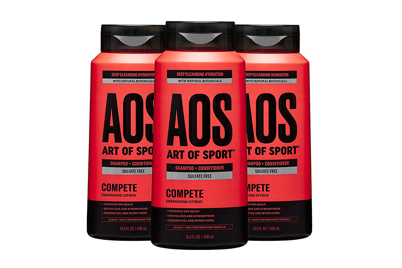 Art of Sport 2-in-1 shampoo and conditioner.