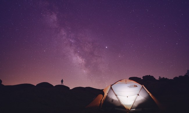 best 6 person tents at night.