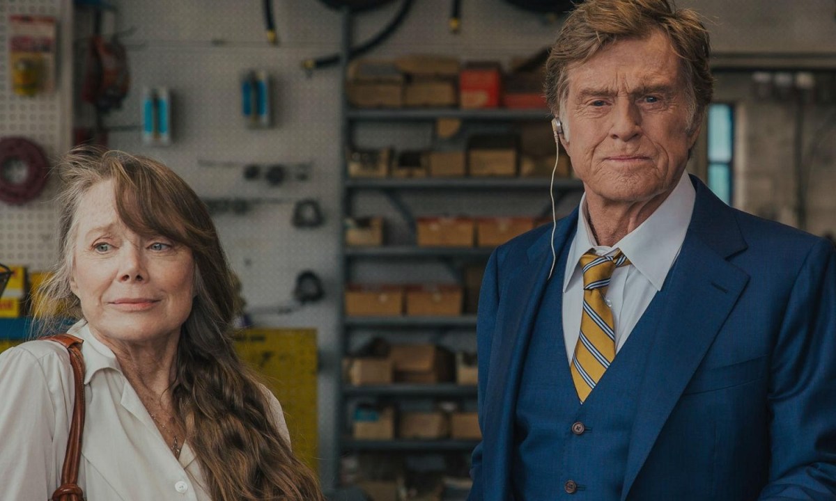Sissy Spacek and Robert Redford in The Old Man a& the Gun.