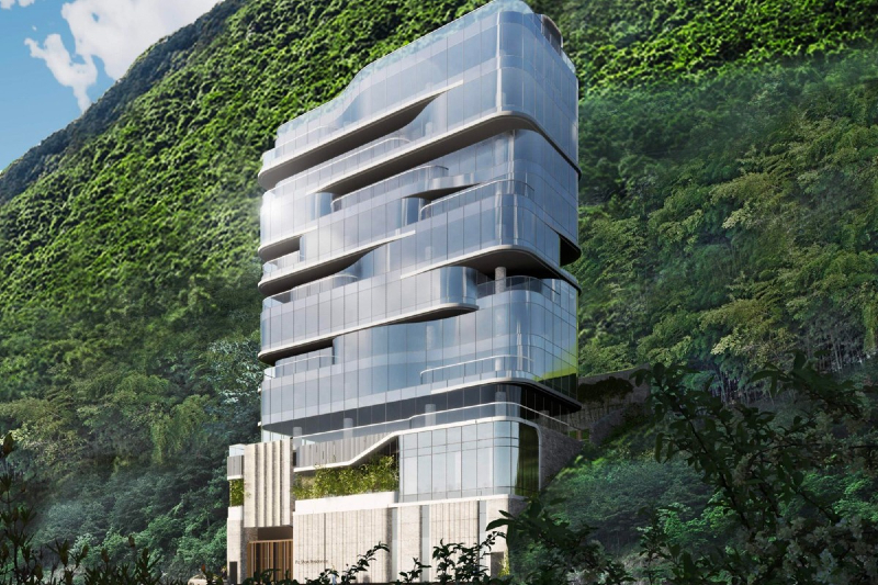Hong Kong‘s K. Wah International Holdings and Chuang’s Consortium International's proposed villa at 28 Po Shan Road.