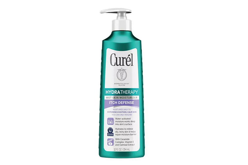 Best body lotion for dry scaly skin 5 Curel is a lotion that works with water to stop itchy skin.