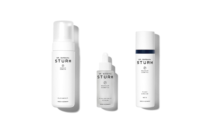 luxury skincare set.