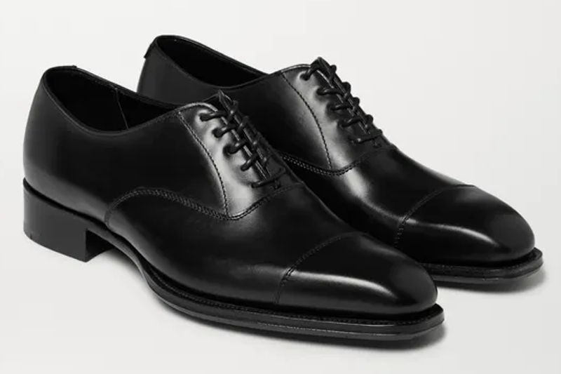 KINGSMAN + George Cleverley Leather Oxford Shoes