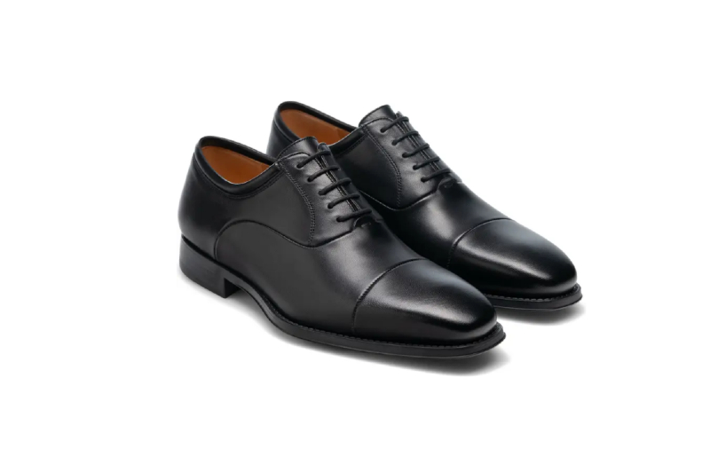 Men's Leo Oxford Dress Shoes - Goodfellow & Co™ Black 7