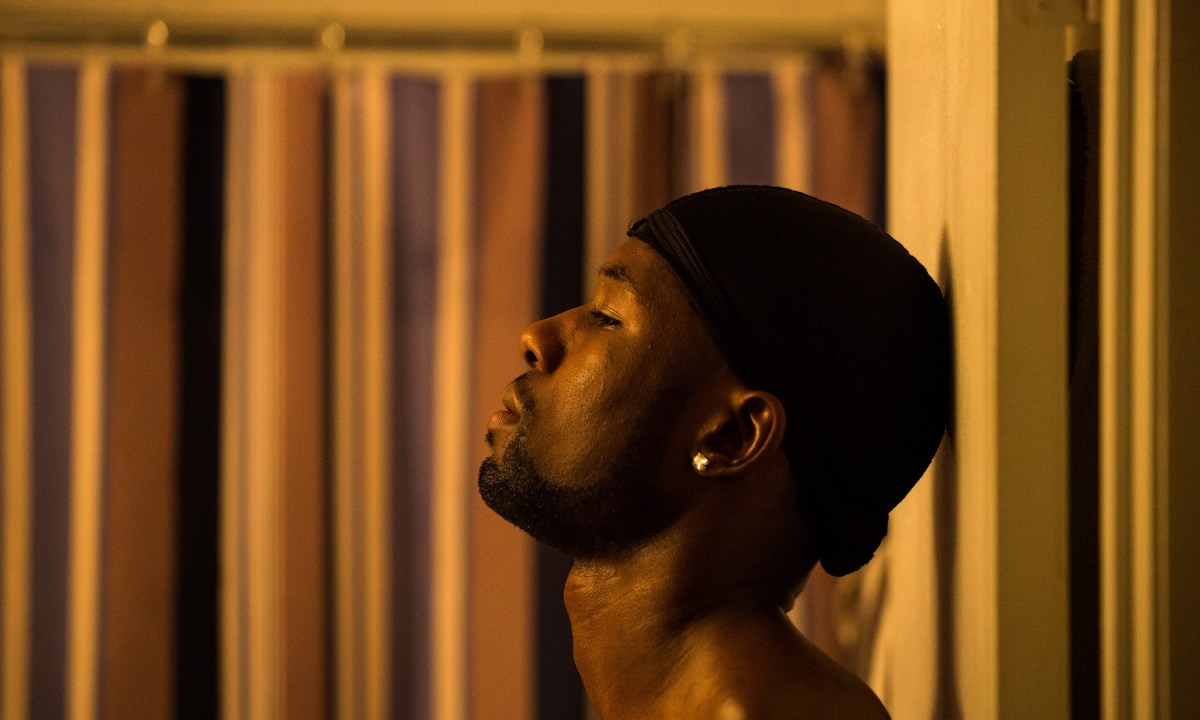 Trevante Rhodes in Moonlight.