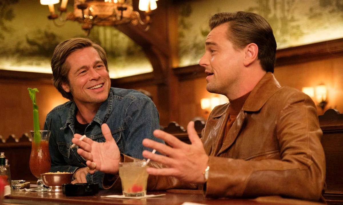 Brad Pitt and Leonardo DiCaprio in Once Upon a Time In Hollywood.