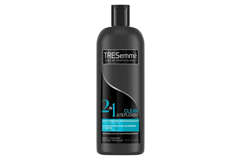 Tresemme salon quality 2-in-1 shampoo and conditioner.
