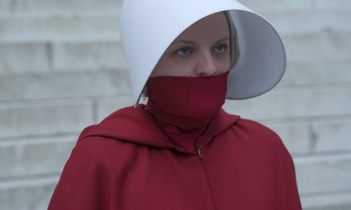Elisabeth Moss in The Handmaid's Tale