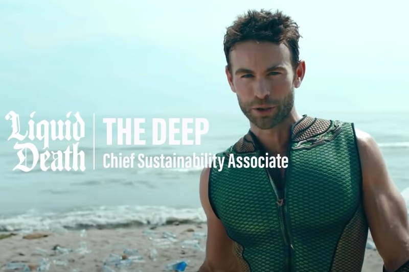 Chace Crawford as The Deep in 'The Boys' teaser from Amazon Video .
