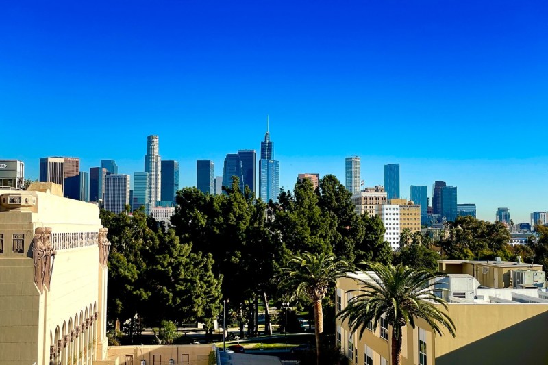Los Andželo Kalifornijos miesto vaizdas