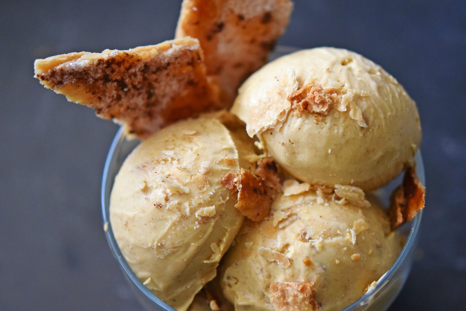The 6 Best Fall Ice Cream Flavors To Make 5 three scoops of ninja creami sweet potato pie gelato.