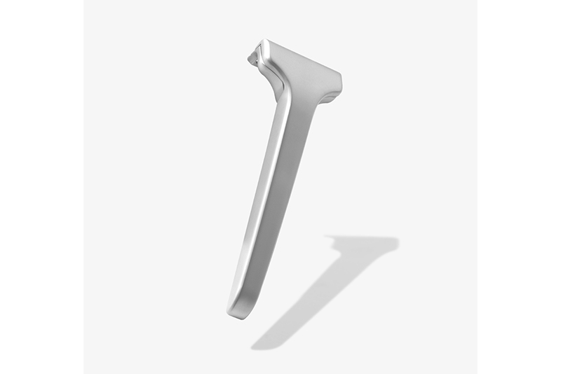 single razor blade.