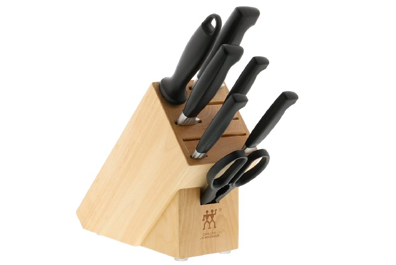 Kitchen Ninja: Playful Triple Knife Block - Design Swan