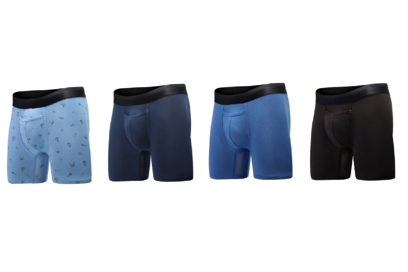All Citizens eco-friendly Re:Luxe Paradise pocketed boxer briefs.