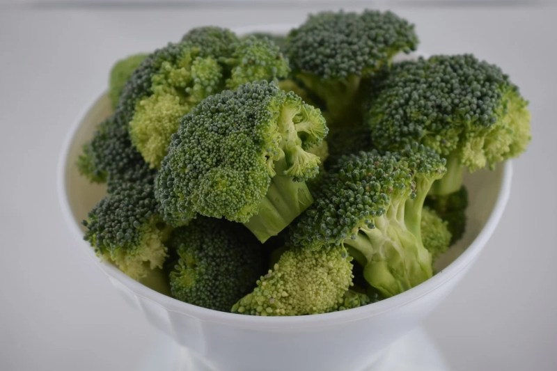 Fresh broccoli.