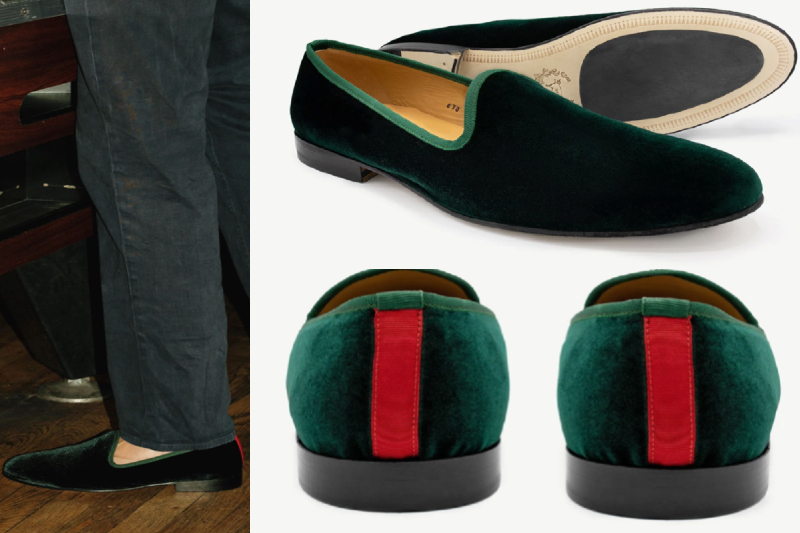 Del Toro's second Bennett Jordan slipper collaboration arrives in time and in line with the season in holiday green.