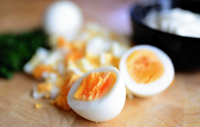 Soft boiled eggs