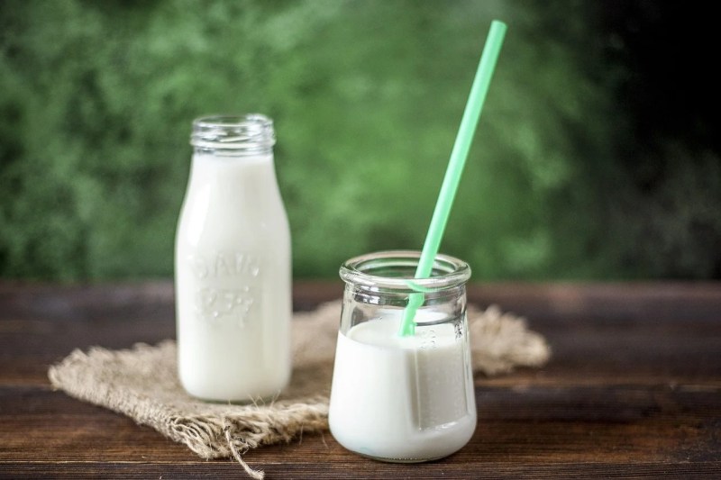 Glass of milk