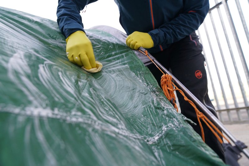 Sealing your tent's seams and coatings is a cheap and easy way to waterproof it.
