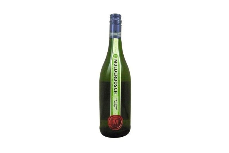 A bottle of Mulderbosch Sauvignon Blanc.
