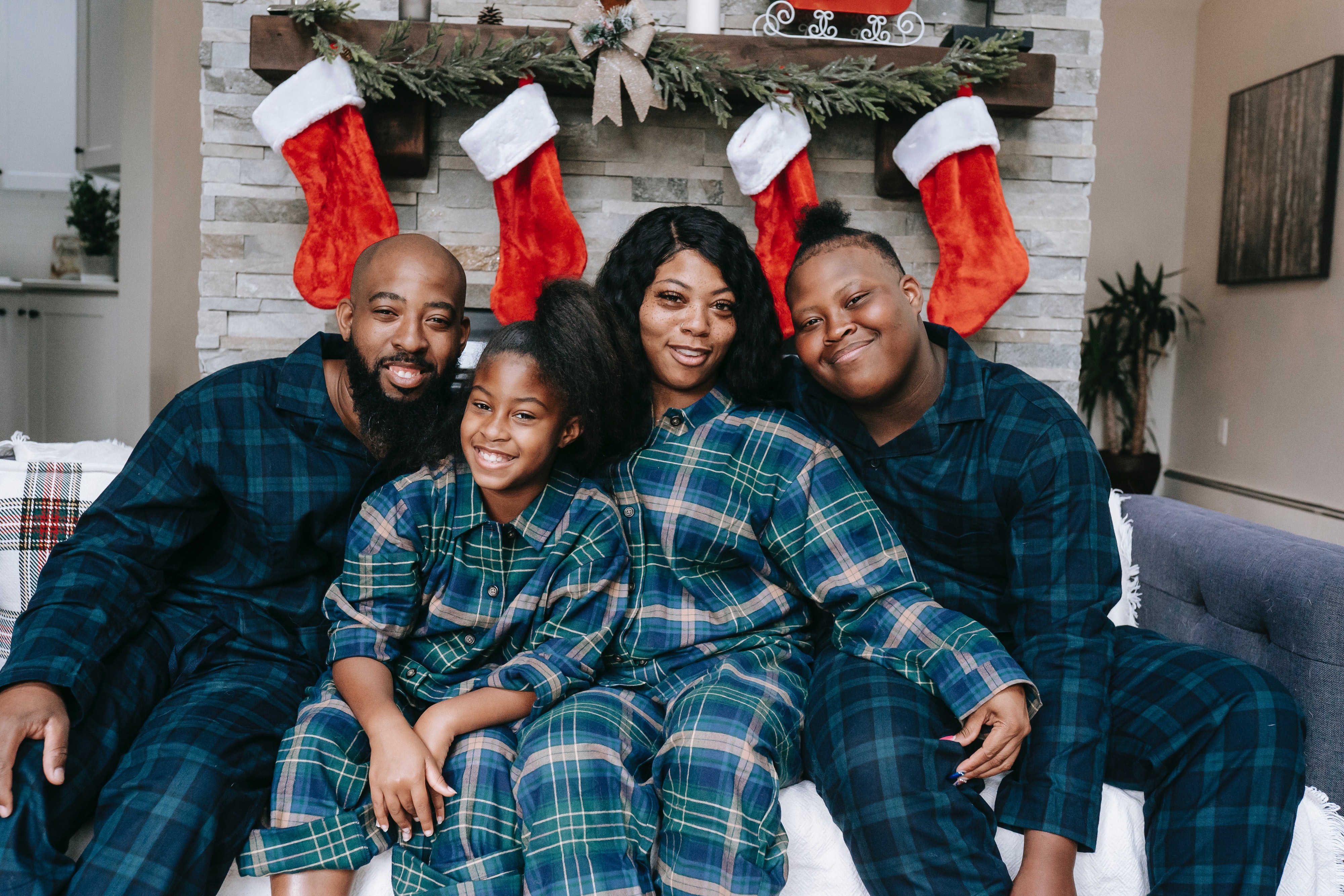 KEoans Christmas Pajamas Matching Family Pajamas Holiday Family Matching Pajama PJ Sets 