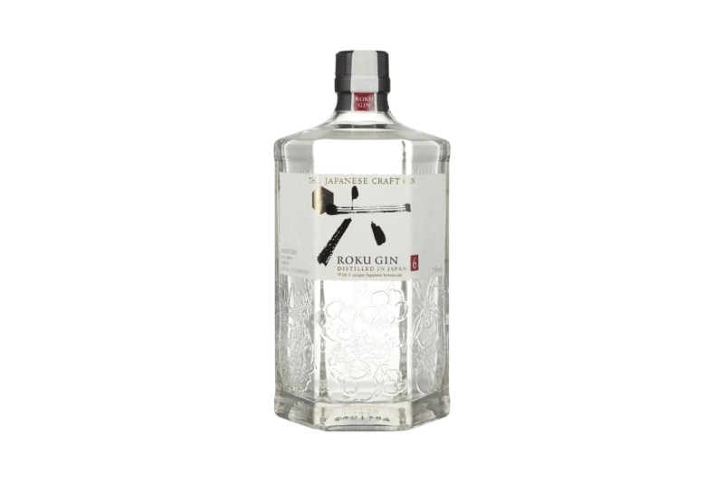 Roku Gin bottle.