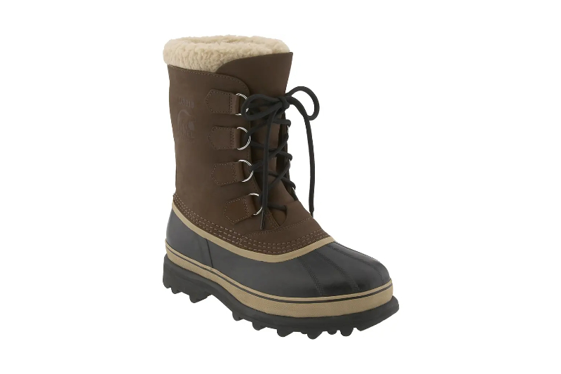 Warm winter boots for men.
