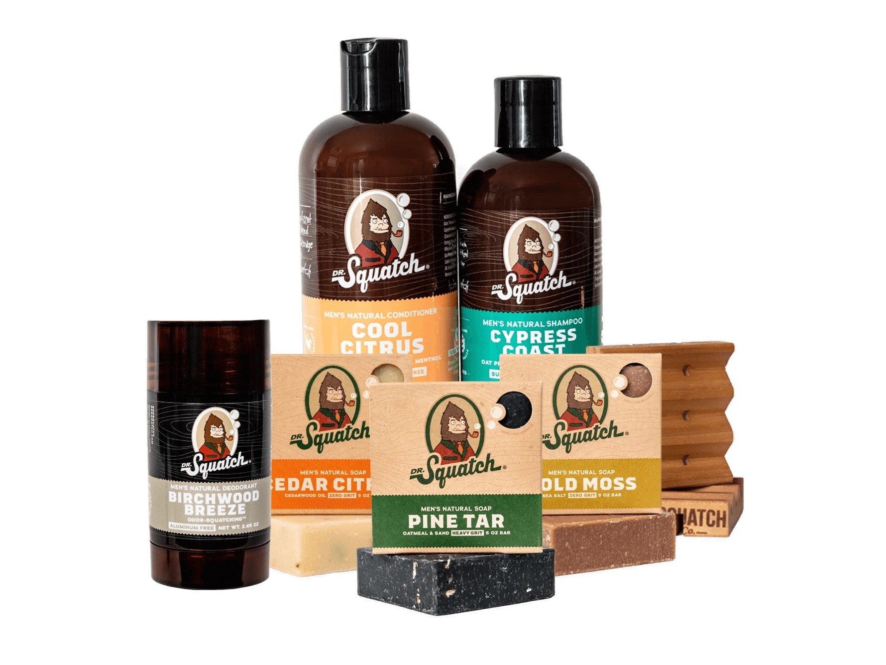 Dr Squatch Pine Tar Hair Care Kit