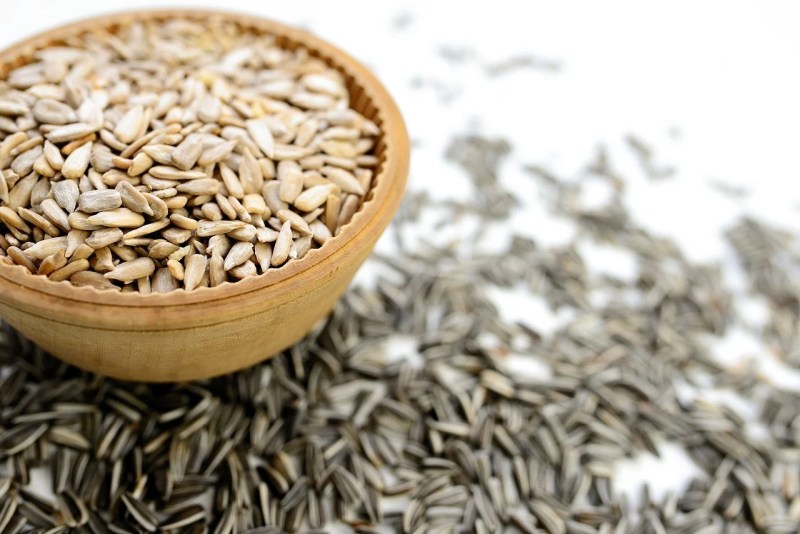 Sunflower seeds.