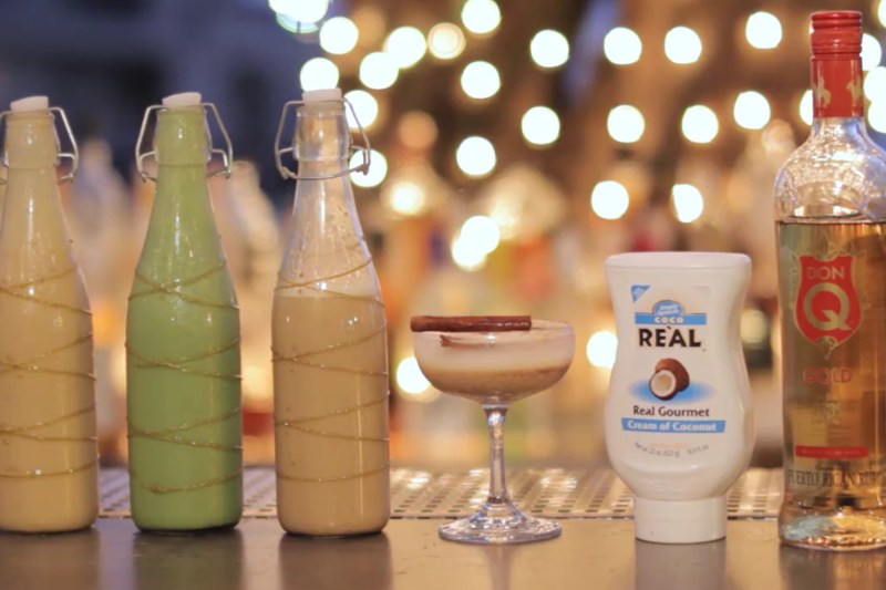 Chocolate Coquito.