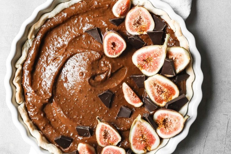 Chocolate Fig Tart from JOI.