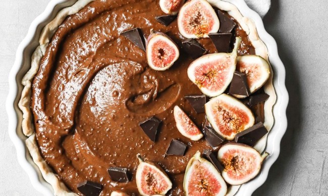 Chocolate Fig Tart from JOI.