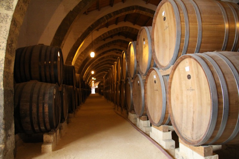 Florio Marsala barrels.