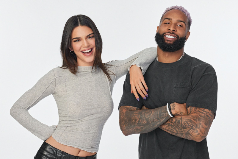 Kendall Jenner and Odell Beckham — partners with Moon Oral Care.