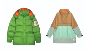 The North x Gucci, chapter two, includes these functional jackets in classic styles and funky colors.