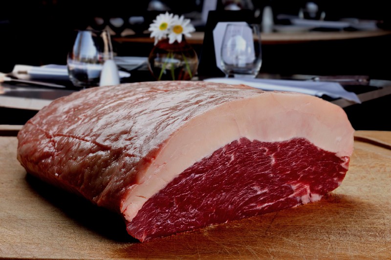 Raw picanha roast from Holy Grail Steak Co.