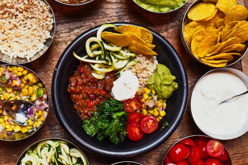 Plant-based taco bowl